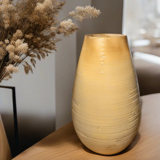 vase texturée frene blanc