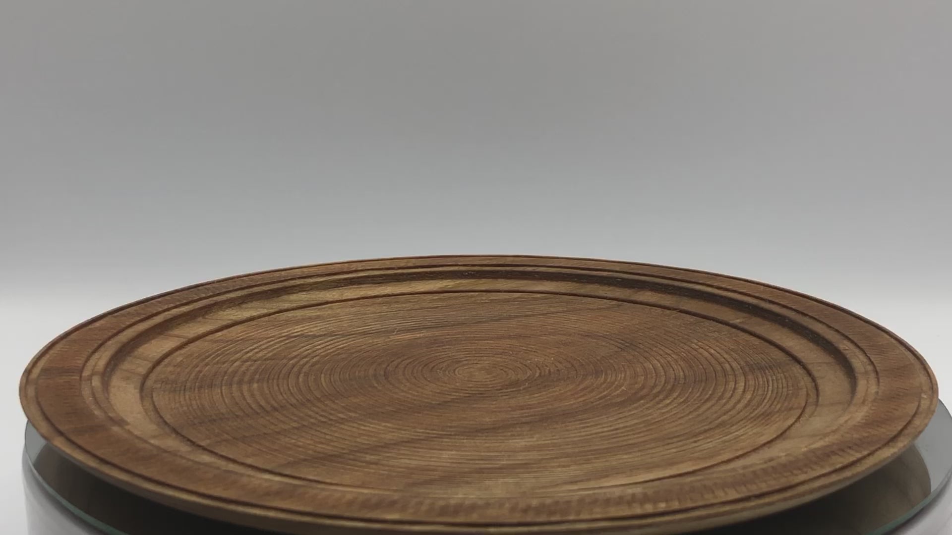 video assiette texturée en bois art