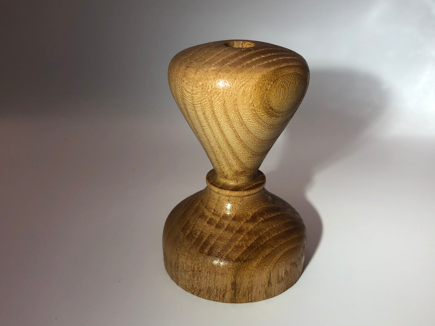 Vase Minimaliste forme goutte d'eau Soliflore Bois d'Orme